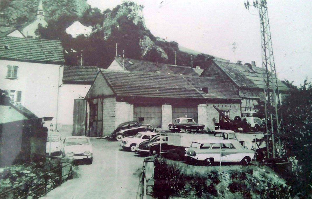 Früherer Standort in Kirn-Kallenfels zur Zeit der Gründung im Jahr 1951 durch Karl Muser